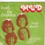 MUD - Lonely This Christmas - - KERSTSINGLE 1974 fotohoes, Pop, Gebruikt, Ophalen of Verzenden, Single