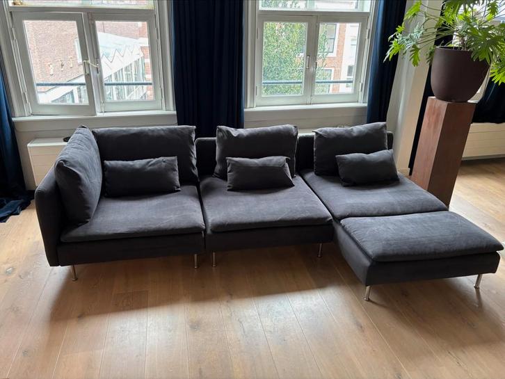 IKEA Söderhamn Bank - Modulair & Comfortabel, Huis en Inrichting, Banken | Bankstellen, Gebruikt, Hoekbank, Driepersoons, 200 tot 250 cm