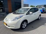 Nissan LEAF Base 24 kWh 5 deurs Ecc 2750 export prijs, Stof, Gebruikt, Wit, Origineel Nederlands