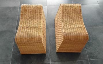 IKEA rattan hocker beschikbaar voor biedingen