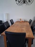 eettafel, Ophalen, Gebruikt, Eikenhout, 200 cm of meer