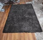 2x Donkerbruin Shaggy Vloerkleed 160x230cm - Zeer Goed!, Ophalen, Shaggy, Bruin, 150 tot 200 cm