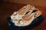 Gabor Linie ST tropez leren sandalen mt 8 SUPERKOOPJE, ., Beige, Gabor, Nieuw