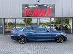 BMW 325Ci Executive M-Sport Handbak ½Leder Memory Clima PDC, 1385 kg, Achterwielaandrijving, Blauw, Leder en Stof