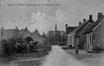 Huybergen Instituut St Marie vanuit het dorp gezien met boer, Verzamelen, Ansichtkaarten | Nederland, Verzenden, Voor 1920, Gelopen