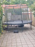 Trampoline met veiligheidsnet 366.cm, Ophalen of Verzenden, Gebruikt