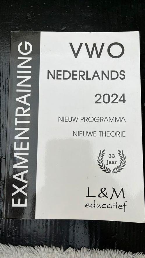 Examentraining Vwo Nederlands 2024, Boeken, Schoolboeken, Zo goed als nieuw, Nederlands, VWO, Ophalen of Verzenden
