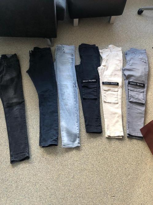 Daily paper broeken blauw zwart beige pure white broeken, Kleding | Heren, Broeken en Pantalons, Zo goed als nieuw, Maat 46 (S) of kleiner