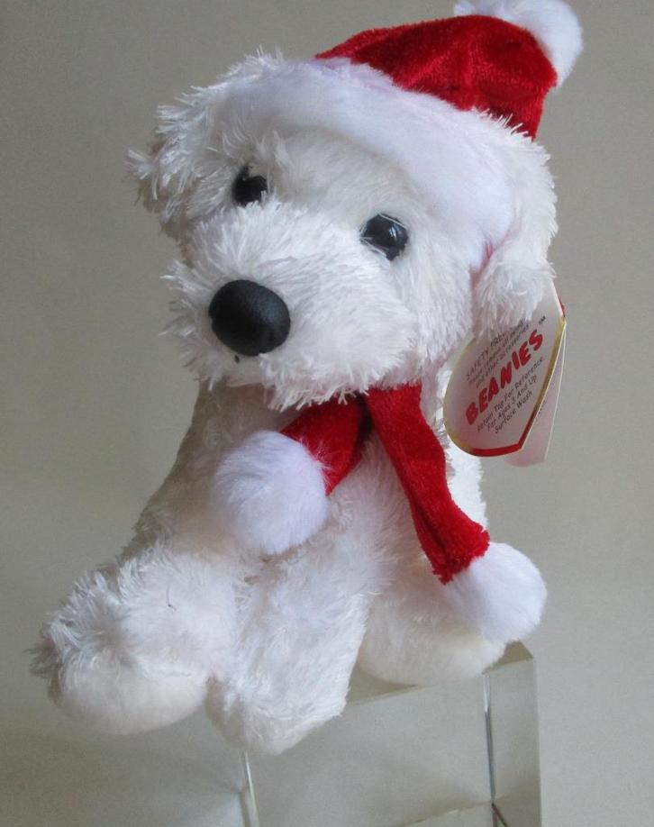 BEANIE BABIE’S: 1-2007- PUPPY CLAUS-KERST -DECEMBER UITGAVE, Verzamelen, Complete verzamelingen en Collecties, Verzenden