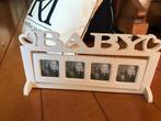 baby houten foto lijstje, Ophalen of Verzenden, Zo goed als nieuw, Overige typen