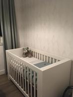 Kidsmill ledikant + commode wit mat, Ophalen, Zo goed als nieuw, Jongetje of Meisje