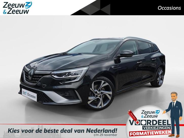 Renault Mégane Estate 1.6 E-Tech Plug-In Hybrid 160 R.S. Li, Auto's, Renault, Bedrijf, Te koop, Mégane, ABS, Achteruitrijcamera