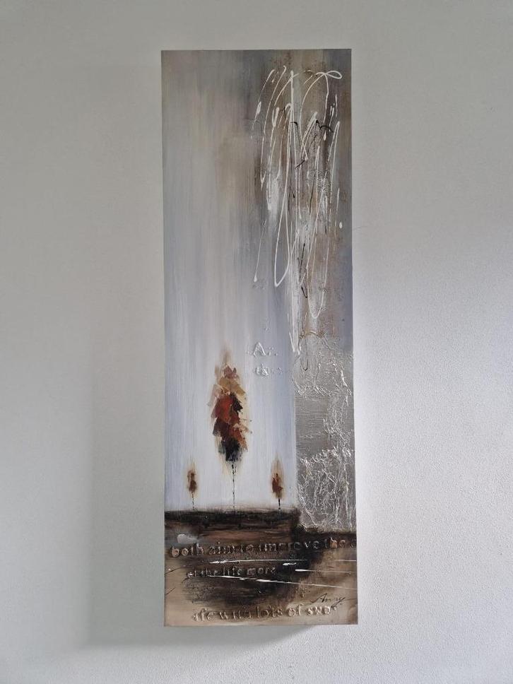 Abstracte kunst op canvas, Antiek en Kunst, Kunst | Schilderijen | Abstract, Ophalen