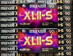 NIEUW Maxell XLII-S90 cassettebandjes NOS XLII-S 90 XLIIS, Cd's en Dvd's, Cassettebandjes, 2 t/m 25 bandjes, Ophalen of Verzenden