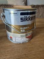 Sikkens Rubbol SB  Ral 7015 Leigrijs, Doe-het-zelf en Verbouw, Verf, Beits en Lak, Ophalen of Verzenden, Zo goed als nieuw