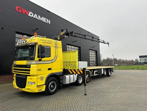 DAF XF 105 410 6x2 Palfinger PK 20002 + Tracon Trailer, Auto's, Vrachtwagens, Particulier, ABS, Achteruitrijcamera, Airconditioning
