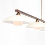 Steinhauer hanglamp staal, Ophalen, Zo goed als nieuw, Metaal, 50 tot 75 cm