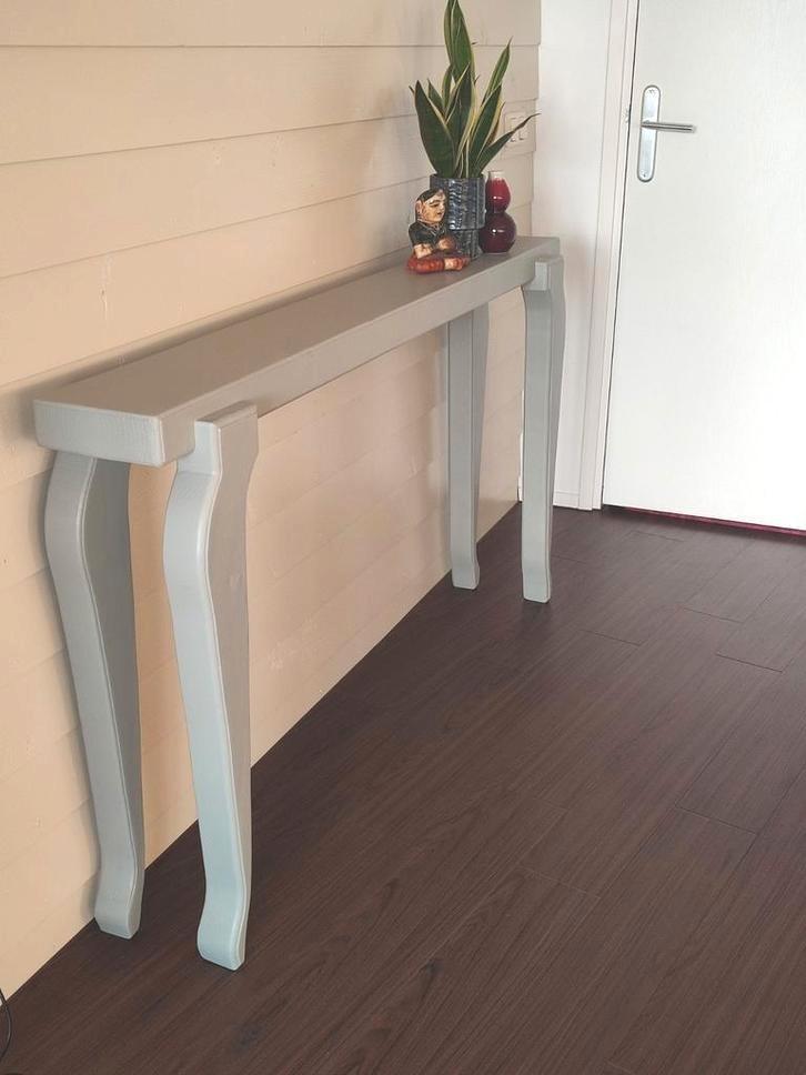 Sidetable wandtafel tafel roomdivider robuust, Huis en Inrichting, Tafels | Sidetables, Zo goed als nieuw, Minder dan 25 cm, 100 tot 150 cm