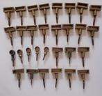 Oude gordijnroede houders, Ophalen of Verzenden, Gebruikt