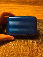 Blauwe kaarthouder, Ophalen of Verzenden, Zo goed als nieuw