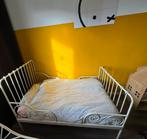 Meegroei bed + matras, Ophalen, 70 tot 85 cm, Zo goed als nieuw, Matras