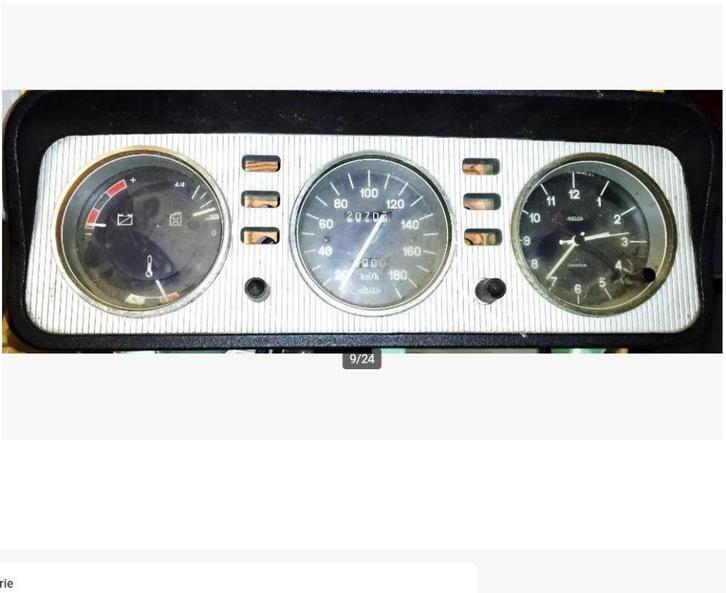 kabels Dashboard schakelaar slot Peugeot 404 Klokkenpaneel, Auto-onderdelen, Dashboard en Schakelaars, Peugeot, Gebruikt, Ophalen of Verzenden