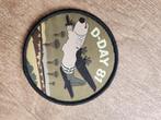 Patch Embleem Badge Normandie Normandy D-Day 81st Airborne, Ophalen of Verzenden, Landmacht, Nederland, Embleem of Badge