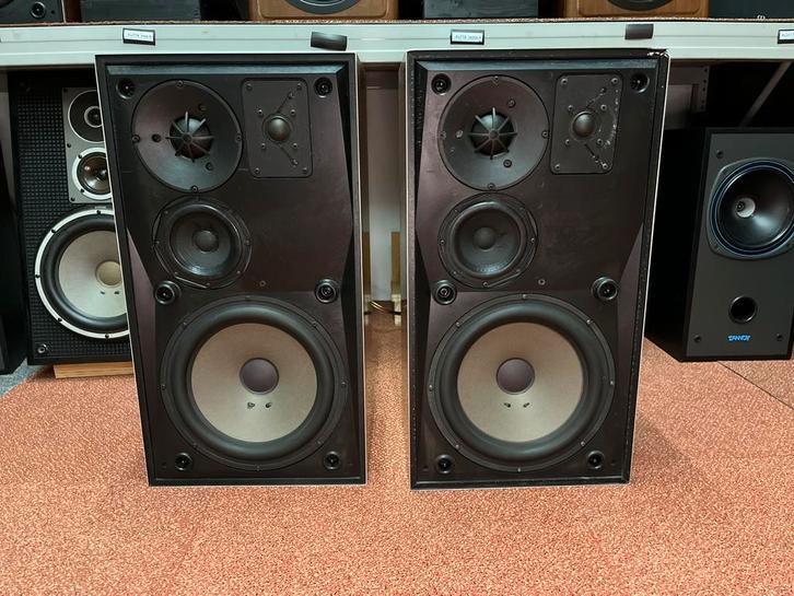 Beovox S75 set, Audio, Tv en Foto, Luidsprekers, Zo goed als nieuw, Front, Rear of Stereo speakers, 120 watt of meer, Overige merken