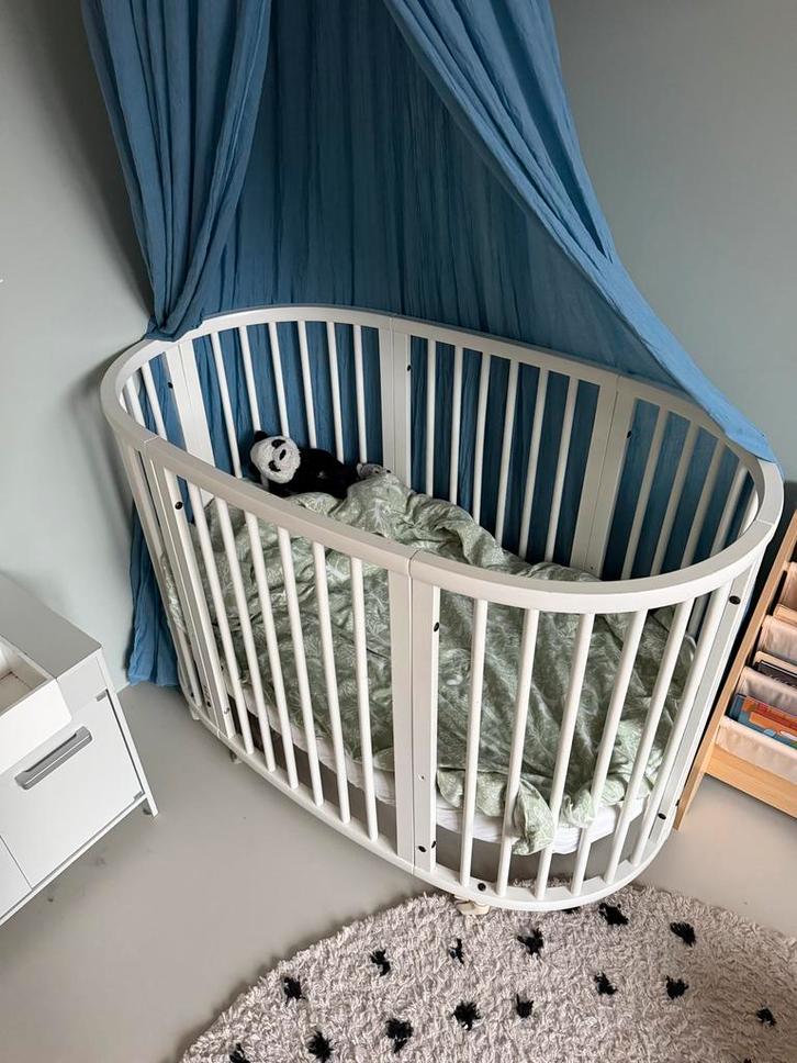 Stokke Sleepi Bedje, Kinderen en Baby's, Babywiegjes en Ledikanten, Gebruikt, Ledikant, Ophalen of Verzenden