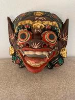 Balinees houtsnijwerk Barong masker, Antiek en Kunst, Ophalen