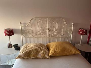 Ikea Leirvik Bedframe 160x200 - Wit - afbeelding 3