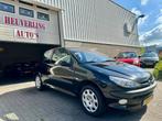 Peugeot 206 1.4-16V Gentry | Airco |, Voorwielaandrijving, Zwart, Zwart, Origineel Nederlands