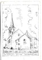 M102 Middelburg  De Oude Jan   pentekening, Ophalen of Verzenden, 1940 tot 1960, Gelopen, Zeeland