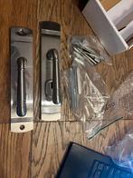 Intersteel Helena/Emily Deurbeslag - Mat Nikkel, jaren 30, Doe-het-zelf en Verbouw, Hang- en Sluitwerk, Ophalen of Verzenden, Zo goed als nieuw