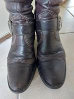 Echte leren cowboy Laarzen, Kleding | Dames, Ophalen of Verzenden, Gedragen, Bruin, Hoge laarzen