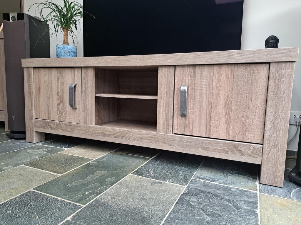 Detroit TV Meubel - 178cm, Huis en Inrichting, Kasten | Televisiemeubels, Ophalen, Overige materialen, Gebruikt, 150 tot 200 cm