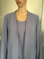 C106 Nieuw Set: Milla jasje+top blazer+tuniek Maat 42=L blau, Kleding | Dames, Blauw, Maat 42/44 (L), Nieuw, Ophalen of Verzenden