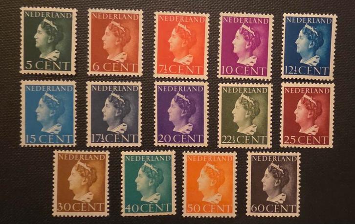 NVPH 332 t/m 345 postfris, Postzegels en Munten, Postzegels | Nederland, Ophalen of Verzenden