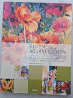 TE KOOP: BLOEMEN AQUARELLEREN, Ophalen of Verzenden, Zo goed als nieuw