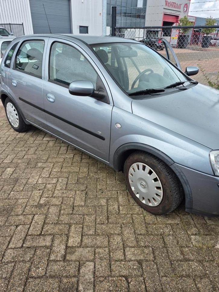 Opel Corsa 1.2 16V Twinport 5D 2005 Grijs, Auto's, Opel, Particulier, Corsa, Benzine, B, Hatchback, Handgeschakeld, Origineel Nederlands