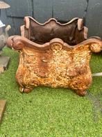 Prachtige antieke gietijzeren plantenbak, Tuin en Terras, Tuinvazen, Ophalen