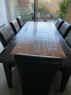 Eet of stamtafel. 250 X 110 X 78, Huis en Inrichting, Tafels | Eettafels, Gebruikt, Ophalen