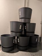 Nieuwe Elho Greenville Rond Living Black design potten, Ophalen, Nieuw, Rond, Kunststof