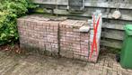 Betonklinkers grind rood, Tuin en Terras, Ophalen, Gebruikt, Klinkers, 10 m² of meer