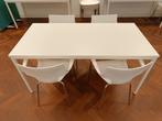 Kantine Tafel + 4 stoelen, Huis en Inrichting, Tafels | Eettafels, Ophalen