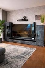 Moderne TV Meubel met Opbergruimte, Glas, 100 tot 150 cm, 150 tot 200 cm, Ophalen of Verzenden