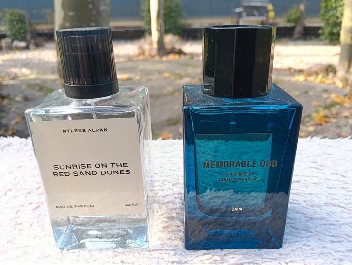 Zara Memorable Oud+Zara Sunrise on The Red  Sand Dunes, Sieraden, Tassen en Uiterlijk, Uiterlijk | Parfum, Gebruikt, Ophalen of Verzenden