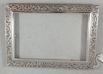 Zilveren fotolijst 90 X 140 antiek 835 zilver beschikbaar voor biedingen