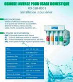 Osmose Omgekeerde osmoseur thuis 50GDP Smart waterzuivering, Nieuw, Ophalen of Verzenden, H, H