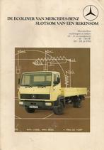 Folder Mercedes Ecoliner, februari 1984, Boeken, Auto's | Folders en Tijdschriften, Ophalen of Verzenden, Zo goed als nieuw, Mercedes